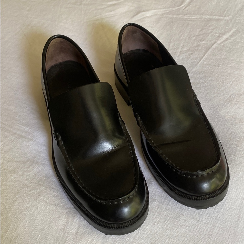 By Far Black Loafers, Hailey Bieber’s faves, size 38, in great condition!